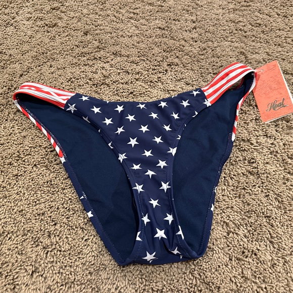 Heat swimwear american flag red white and blue bikini - Picture 1 of 3